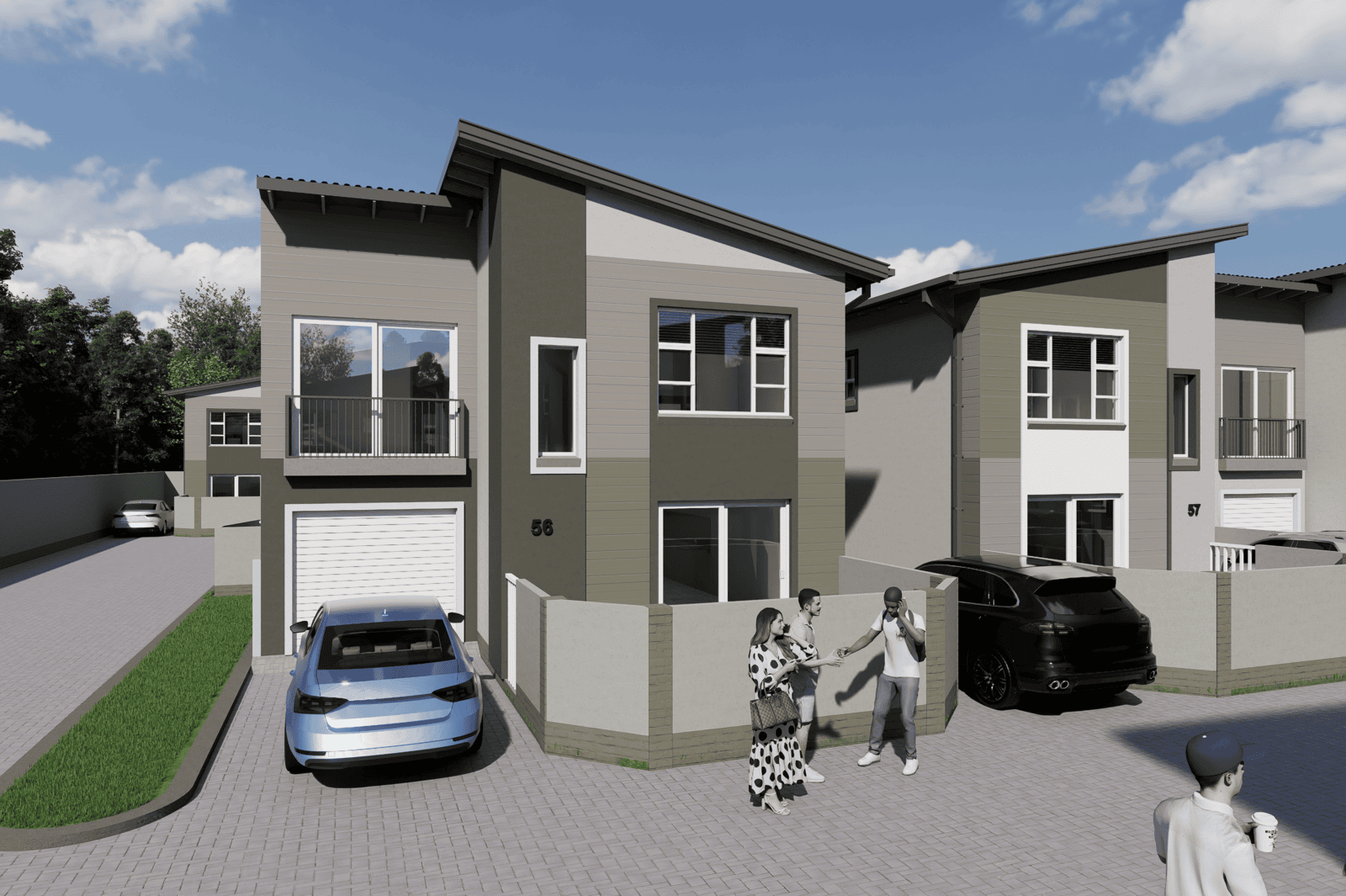 Type B Unit Exterior