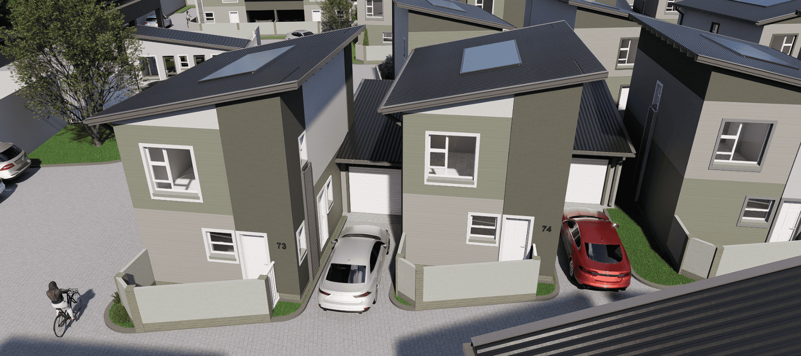 Type C Unit Exterior