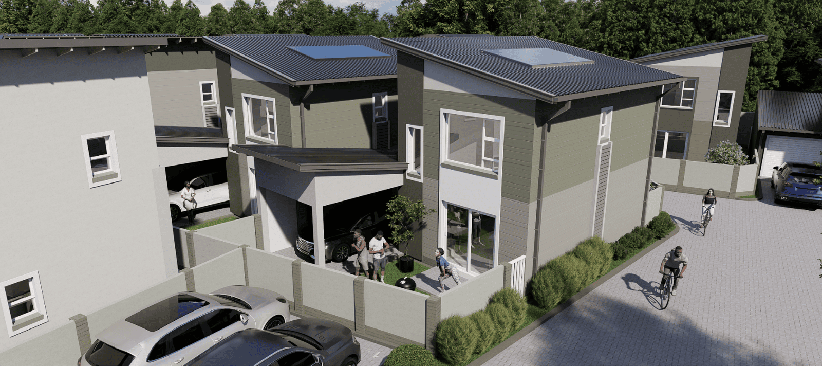 Type C Unit Exterior